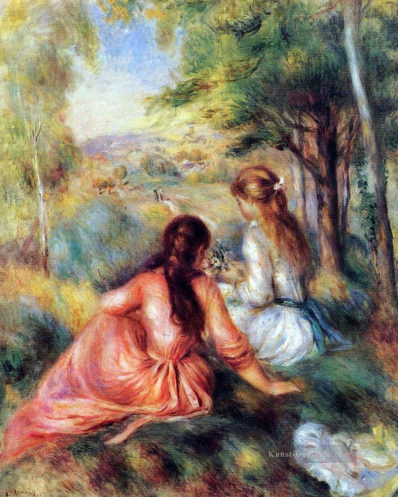 in der Wiese Pierre Auguste Renoir Ölgemälde